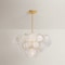 Hudson Valley Lighting Cedar Hill 5 Light Chandelier in Vintage Gold Leaf Finish 1330-VGL - alternate 3