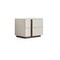 Homeroots 20" Light Gray Wood Two Drawer Nightstand 719556 - alternate 3