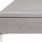 Homeroots Desk In Gray Oak Veneer With Stainless Steel Base 320757 - alternate 4