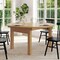 Flash Furniture HERCULES 60in Round Light Natural Farmhouse Folding Table, Solid Pine, w/Foldable Locking Legs XA-F-60-RD-LN-GG - alternate 3