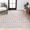 Jonathan Y Moroccan HYPE Boho Vintage Diamond Ivory/Multi 8 ft. x 10 ft. Area Rug MOH101E-8 - alternate 1
