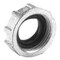 Bridgeport Bushings/Knockout Seals/Locknuts, 10PK, 1-1/4'', Zinc Electroplated, Malleable Iron, Insulated Thro 364 - alternate 1