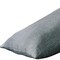 Homeroots Set of Two Slate Gray Linen Pillowcases 520686 - alternate 2