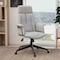Leisuremod Infini High Back PU Leather Swivel Desk Chair, Padded Armrests, Iron Base IO47WL - alternate 7