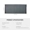 Vevor Dump Truck Tarp Mesh Tarp 7 x 18 ft PVC 18oz Double Pockets Trailer Shade 7x18 ft - alternate 2
