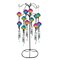Alpine Alpine Assorted Glass/Metal 31 in. Solar Glass Balloon Wind Chime LJJ1943A - alternate 2
