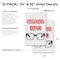 Signmission Eyeglass Repair, Vinyl Decals Only 24 Inch x 36 Inch, Vinyl Decal, 2PK DSB-2436-2PACK-Eyeglass Repair - alternate 2