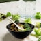 Smarty Had A Party 32 oz Black with Gold Rim Organic Round Disposable Plastic Bowls 60 Bowls, 60PK 9332BG-CASE - alternate 5