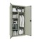 Hirsh Storage Cabinets, 36 in W, 18 in D, 72 in H, Light Gray 22633 - alternate 4