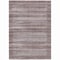 Homeroots 9' X 12' Brown And Beige Striped Washable Indoor Outdoor Area Rug 631483 - alternate 2