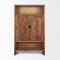Homeroots 18in Brown Solid Wood Curio Cabinet With Two Doors 727720 - alternate 3