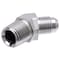 Gates Male JIC 37 Flare to Male Pipe NPTF - 45 SAE to SAE G60497-1208 - alternate 1