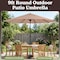 Villacera 9-Foot Outdoor Patio Umbrella with Base, Beige 83-OUT5442B - alternate 5
