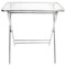 Leisuremod Victorian Foldable End Side Table Tray, Clear VT24CL - alternate 4