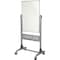 Mooreco Dry Erase Board, Plastic, 40 in, 30 in, Aluminum Frame, White, Gloss 669RU-HH - alternate 1