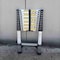 Wrightmaster 12.5 ft. Aluminum Lightweight Extension Ladder with Non-Marring Feet, 330 lbs. Load Capacity ZOR-12.5ft-black - alternate 2