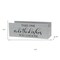 Homeroots 6" Gray Wood Desk Organizer 661201 - alternate 3