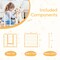Simple Deluxe Dog Playpen, 24in Height 8-Panel Heavy-Duty Structure for Yard and Camping, Designed Specifically f PTPPEN2424Q8WHT - alternate 2