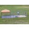 K9 Kennel Store 8ft X 24ft Ultimate Dog Kennel Pro Galvanized UPR8x24FK - alternate 1