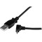 Startech.Com 2m USB to Up Angle Micro USB Cable USBAUB2MU - alternate 1