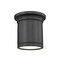 Z-Lite Bentley Matte Black 1 Light Flush Mount 7702F8-MB-LED - alternate 1
