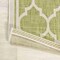 Jonathan Y Trebol Moroccan Trellis Textured Weave Green/Cream 4 ft. x 6 ft. Indoor/Outdoor Area Rug SMB109G-4 - alternate 2
