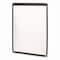 Excello Global Products Menu Holder For 8.5 x 11 Menus, Portrait Orientation, 9.3 x 11.9 Holder, Clear/Black/Gold SPLS-MENU-2-1PK - alternate 2