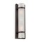 Homeroots Two Light Bronze and White Glass Wall Sconce 398548 - alternate 1