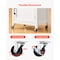 Vevor 43.7 in Kitchen Island Cart with Storage Mobile Storage Island 2 Drawers SR191276 - alternate 2