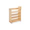 Rev-A-Shelf Maple Wood; Steel, Natural Maple, 9.5 in W, 25.5 in H, 21.63 in D 448-BCSC-9C - alternate 1