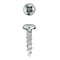 Spax #6 x 1/2 in Interior Wood Metal Screws Cabinet Pan Head Phillips Square Unidrive, 500PK 4111010350134 - alternate 5