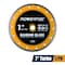 Powertec 7in Turbo Diamond Saw Blade for Wet Tile Saw, Diamond Blade for Cutting Concrete - 1PK 14006 - alternate 1