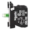 Schneider Electric Complete body contact assembly and light block, Harmony XB5, XB4, with body fixing collar, universal LED, 24V 1NC ZB5AW0B12 - alternate 5
