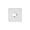 Auveco 1/4in #14 License Plate Nut Nylon - GM, 50PK 11719 - alternate 2