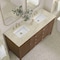 James Martin Vanities Myrrin 60" Double Vanity, Mid Century Walnut, w/ 3 CM Tajnar Eclos Top 485-V60D-WLT-3TJR - alternate 3