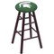 Holland Bar Stool Co Maple Counter Stool, Dark Cherry Finish, Michigan State Seat RC24MSDC - alternate 1