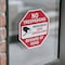 Signmission No Trespassing Protected by Video S, 4 inch X 4 inch, Vinyl Decal, 2PK OC-D-2PACK-4-92 - alternate 3