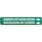 Brady Snap-On Pipe Marker: DOMESTIC HOT WATER RETURN, Fits Pipes 4in Dia. Thru 6in Dia. 4317-D - alternate 1