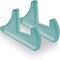 Acrimet Pocket File Holder Horizontal Brochure Display (Wall or Countertop, Letter, Clear Green) 862.3 - alternate 2