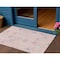 Homeroots 3' X 5' Pink Purple And Gray Oriental Washable Indoor Outdoor Area Rug 598064 - alternate 1