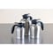 Service Ideas ErgoServ Carafe, 1.5 Liter 50.7 oz., Brushed Stainless/Black 10-00008-000 - alternate 3