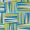 Homeroots 3' X 5' Teal Blue Green And Ivory Geometric Washable Indoor Outdoor Area Rug 598304 - alternate 3