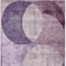 Homeroots 9' X 12' Purple And Lavender Geometric Washable Indoor Outdoor Area Rug 604927 - alternate 4