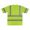 Ergodyne Hi-Vis Shirt, XL, Lime, Short Sleeve 22035 - alternate 1