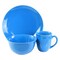 Gibson Home Mercer 12pc Blue Stoneware Dinnerware Set 127267.12 - alternate 2