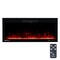 Northwest Electric Fireplace 42 in Wall Mounted with Fire Crackling Sounds & Remote to Adjust LED Flames 80-BEF-42W - alternate 4