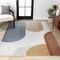 Jonathan Y Arches Contemporary Minimalist Machine-Washable Multi 5 ft. x 8 ft. Area Rug WSH312A-5 - alternate 3