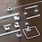 Gatco Glam Too Double Robe Hook, Chrome 5635A - alternate 2