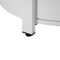 Leisuremod Walbrooke White Patio Round Tank Holder, White WH24W - alternate 4