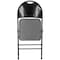 Elama 4 Piece Metal Folding Chair with Padded Seats and Top Handle in Gray ELM-J0326-G - alternate 4